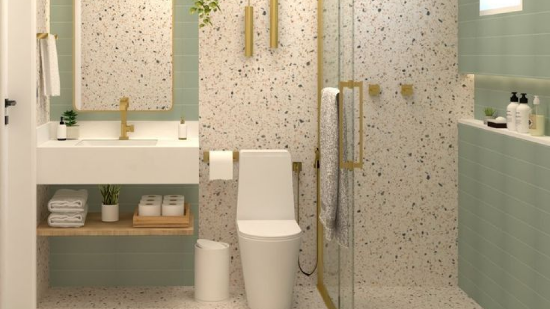 Ambiente relajante en baño tras reforma completa